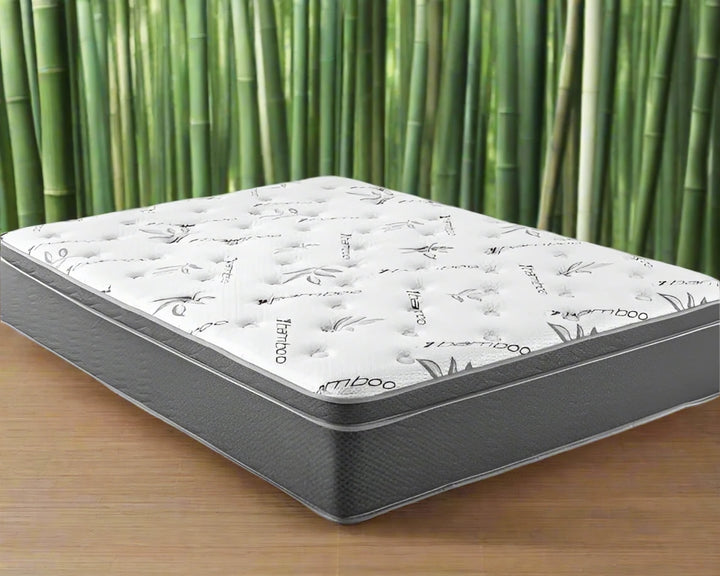 Bamboo Euro Top 14" Memory Foam Hybrid Mattress