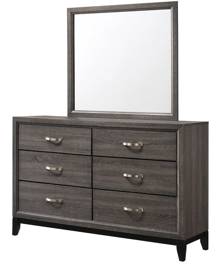 AKERSON DRESSER AND MIRROR