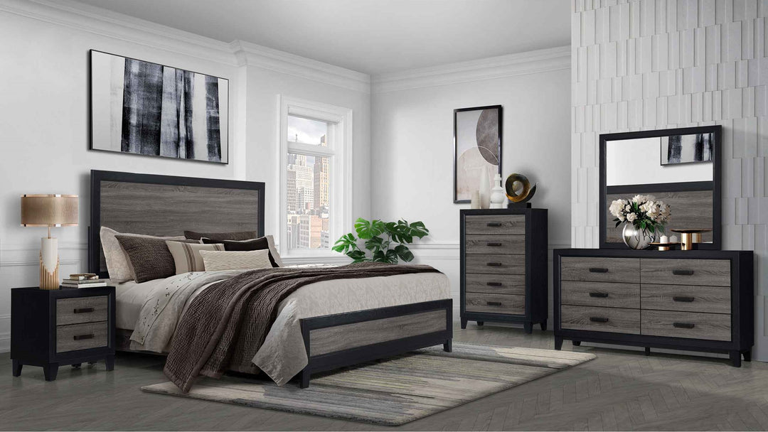 Lisbon Oak / Bedroom Set - White or Grey