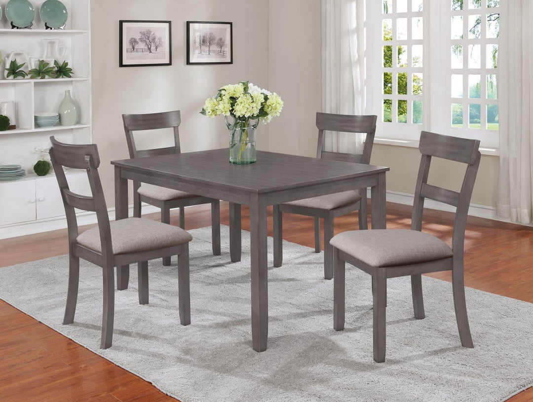HENDERSON GREYL dining Group with a Table and 4 chairs by Crown Mark