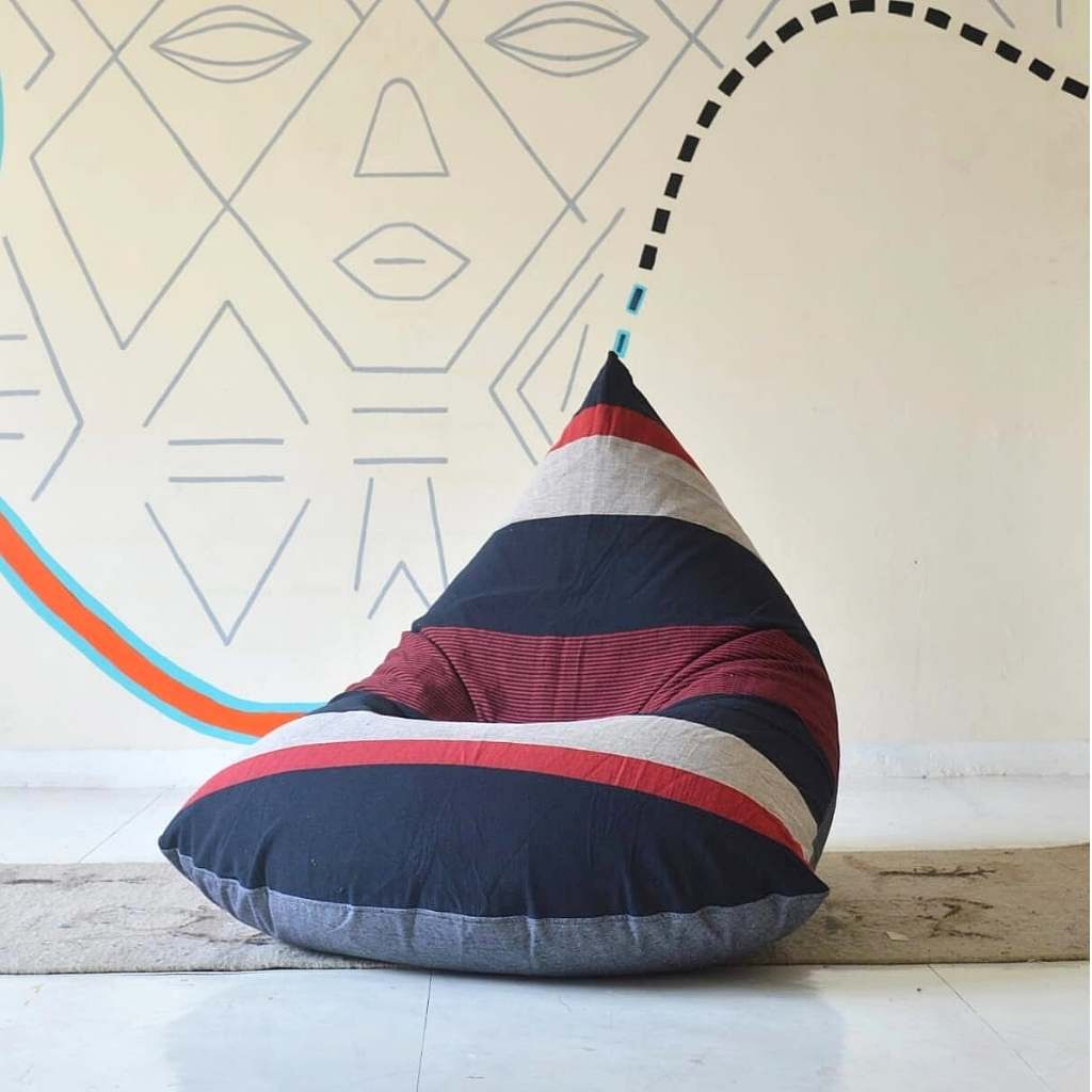 Bean Bag Chair Cover (Without Filling) | Djembe Jam