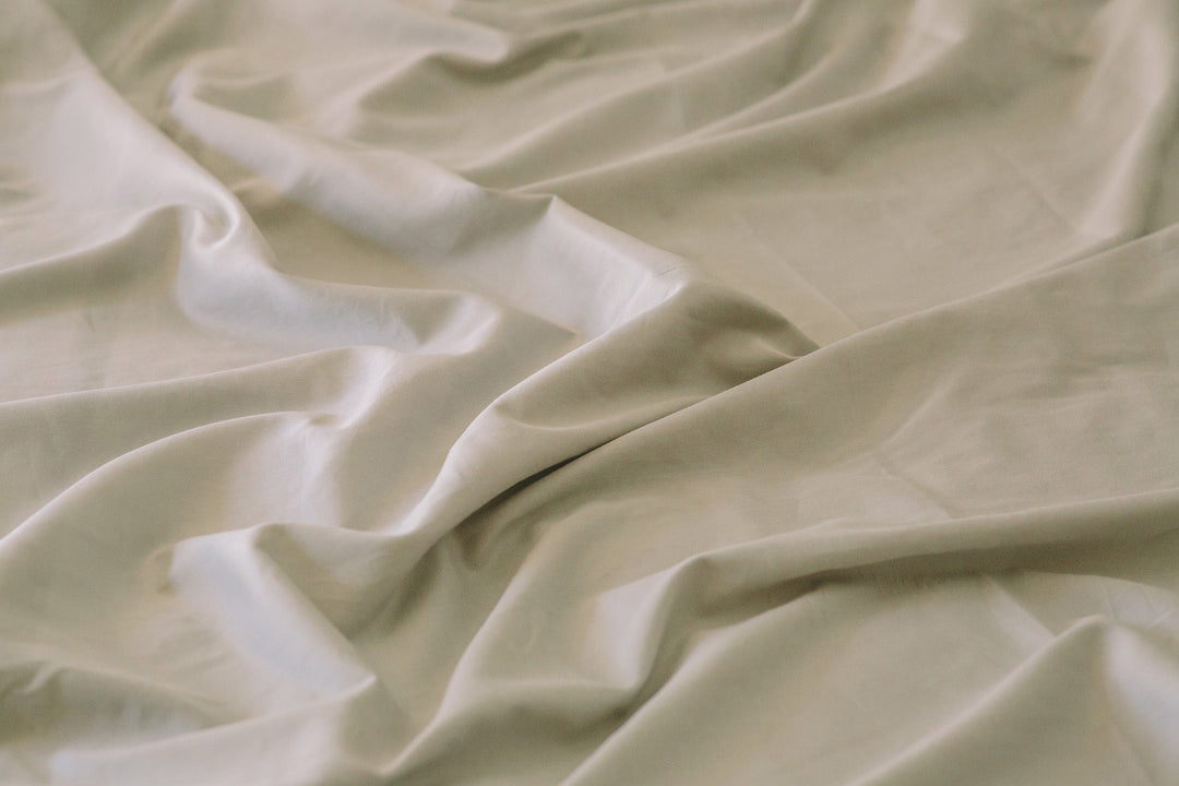 Sateen Organic Cotton Duvet Cover Set + Shams