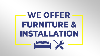 We offer furniture installation